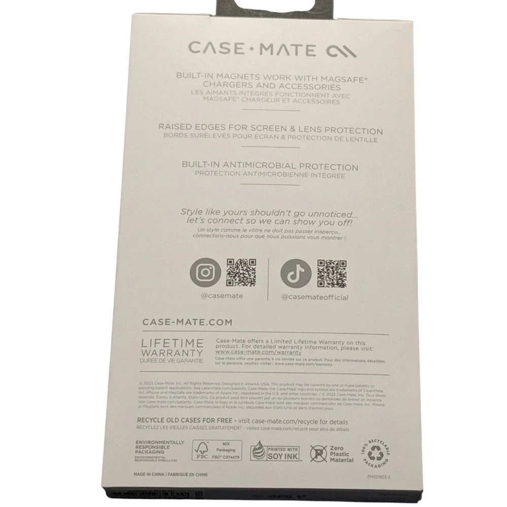 J6. Case Mate Apple iPhone 15 Plus Twinkle Disco (Holographic Sparkle & MagSafe)